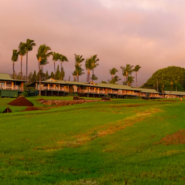 The grounds at the Hotel Travaasa in Hana, Maui
