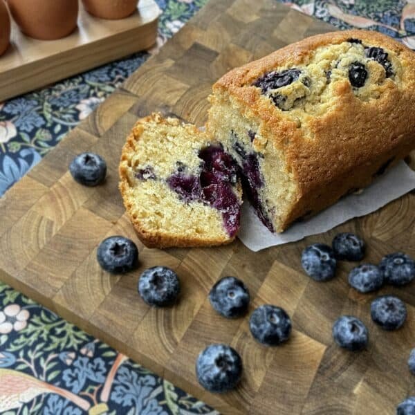 Blueberry Lentil Bread